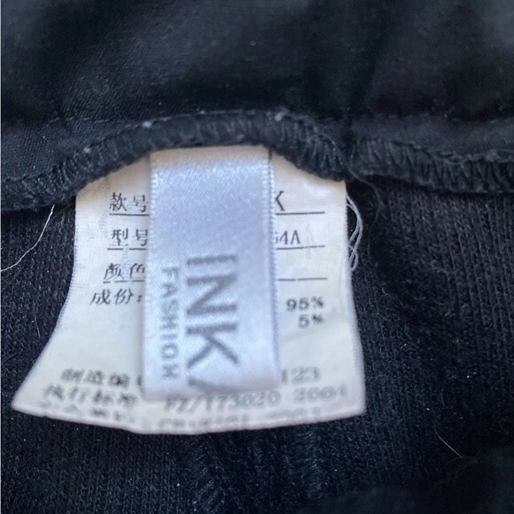 Inkatsu Fashion Heavy Velvet Elastic Waist Pull On Wide Leg Pants Size 160/64A - Picture 9 of 12